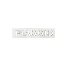 AUTOCOLLANT/STICKER/DECOR "PIAGGIO" DE PARE BRISE ORIGINE PIAGGIO 125-250-400 X-EVO, X8, 125 CARNABY, LIBERTY  -624726-