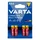 PILE LR03  1.5V  VARTA ALCALINE LONGLIFE MAX POWER LR03 - AAA (VENDU PAR 4)