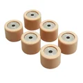 GALET/ROULEAU ORIGINE PIAGGIO 50 LIBERTY 4T, ZIP 2T, FLY 2T, TYPHOON, VESPA LX 2T, VESPA-S 2T/APRILIA 50 SR-MOTARD/GILERA 50 DNA, RUNNER, STALKER (JEU DE 6)  -CM1102015-