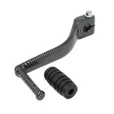 SELECTEUR DE VITESSE ADAPTABLE DERBI 50 SENDA, GPR/GILERA 50 SMT, RCR ALU CARBONE  -VICMA-