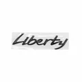 AUTOCOLLANT/STICKER/DECOR "LIBERTY" NOIR ORIGINE PIAGGIO 50-125 LIBERTY IGET 2015> -2H004052-