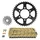 KIT CHAINE ADAPTABLE KAWASAKI 1000 Z1000 2003>2006  525  16x42  (DIAM COURONNE 80/104/10.5)  (DEMULTIPLICATION ORIGINE)  -AFAM-