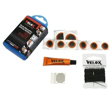 REPAIR KIT -  FOR TUBULARS (SOLD PER UNIT)  CONTAINS 6 PATCHS 15mm + 2 PATCHS 25mm + GLUE 5g + SCRAPPER) WITH INSTRUCTIONS MANUAL
