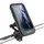ETUI SUPPORT SMARTPHONE/TELEPHONE RIXUS UNIVERSEL ETANCHE NOIR AVEC FIXATION A COLLIER SUR CINTRE (VENDU A L'UNITE) -RXHM52