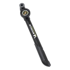POMPE MINI ROUTE/VTT MICHELIN NOIR EN ALU AVEC MANO 8 BARS POIGNEE ORIENTABLE (PRESSION 8 BARS MAX) VS/VP