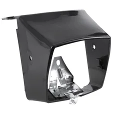 CAPOT PHARE/PROJECTEUR CYCLO ADAPTABLE PEUGEOT 103 MVL, VOGUE NOIR (LIVREE SANS PATTE ET RESSORT)  -SELECTION P2R-