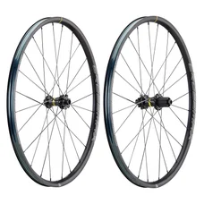 ROUES VTT DISQUE 27.5" MAVIC CROSSMAX TUBELESS READY AVANT + ARRIERE CASSETTE SHIMANO 11/10/9V AXE TRAVERSANT 15/100 12/142 DISQUE 6 TROUS JANTE 584-25 (PAIRE)
