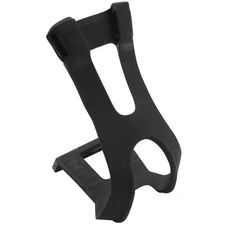 TOE CLIP- FOR MTB- NEWTON RESINE BLACK FOR STRAPS (PAIR)