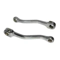PEDAL CRANK FOR MOPED - LEFT OR RIGHT ( CENTERS 150 mm)  CHROMED STEEL(PAIR)