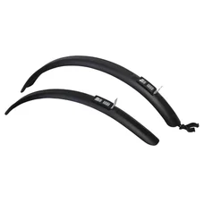 MUDGUARD FOR MTB/URBAN BIKE - QUICK RELEASE 26/27/29"/700C/650B ZEFAL TRAIL 55mm BLACK - For tyres 650B/700C/26"/27.5"/29" - Max Wd 2.0" (PAIR)