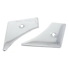 PORTE DE BOITE A OUTILS CYCLO POUR MBK/MOTOBECANE 50, 51 CHROME (PAIRE)  -SELECTION P2R-
