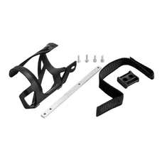 PORTE BIDON POLINI NOIR SORTIE LATERALE AVEC SUPPORT POUR BATTERIE POLINI EXTERNE COMPATIBLE POUR BATTERIE EXTERNE 204284  ref 955.520.024
