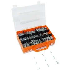 SELF-TAPPING SCREW - WITH FLAT SPLIT HEAD- (RANGE WITH 600 UNITS IN BOX) 
 -P2R