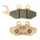 BRAKE PADS -POLINI FOR PEUGEOT 250 GEOPOLIS, 250 SATELLIS / PIAGGIO 125-250 BEVERLY, 125-250 X-EVO / SYM 125 SYMPHONY  (L 96.8mm - 77mm - H 41.2mm - thk9mm)  (174.2041)  (SINTERED)
