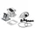 BOITE A CLAPET CYCLO POLINI POUR MBK 51 (DIAM 12/15) (215.0245)