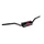 GUIDON 50 A BOITE KRM PRO RIDE OVERSIZE DIAM 28,6mm ALU NOIR/ROSE AVEC MOUSSE