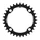 CHAINRING FOR E-BIKE - SINGLE 32teeth Ø104 BLACK TA E-ONE 4 ARMS ALU 7075 FOR BOSCH / BROSE / YAMAHA / GIANT / SHIMANO E-STEPS TA E-ONE