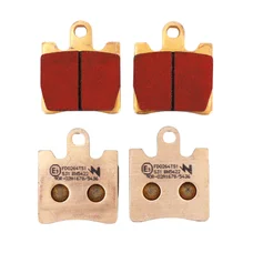 BRAKE PADS NEWFREN FOR SUZUKI 250 BURGMAN 1996>2006 Front  SYM 125 JOYMAX 2016> Front  YAMAHA 1300 FJR 2006>2016 Front  KAWASAKI 250 EPSILON 2002> Front   (FD0264TS)  (TOURING SINTERED)