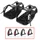 PEDALE ROUTE / VTT RESINE POUR ADAPTER SUR CALES LOOK - SHIMANO ET AUTRES POUR PEDALER SANS LES CHAUSSURES DE VELO (PAIRE)
