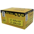 INNER TUBE 17''  2 1/2-17  to  2 3/4-17 DELI VALVE TR4