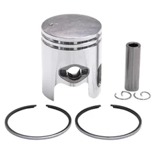 PISTON FOR SCOOT MBK 50 BOOSTER 1990>1998, STUNT/YAMAHA 50 BWS 1990>1998, SLIDER (DOME PISTON TOP - Ø 40 - 2 RINGS 1,2mm)  -P2R ECO-