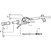 Pieces composant le guidon
