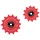 GALET DERAILLEUR VTT TRIPEAK 12-14 DENTS G5 CERAMIQUE 12/11V. SRAM EAGLE / EAGLE AXS ROUGE (BLISTER DE 2)