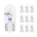 LIGHT BULB  6V  3W STANDART W3W FOOT W2,1x9,5D WEDGE CLEAR (DASHBOARD LIGHT +TURN LIGHT)  (SOLD PER 10)  -FLOSSER-