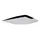 AUTOCOLLANT/STICKER/DECOR GARDE BOUE ARRIERE ORIGINE PIAGGIO 50 GILERA SMT/RCR 2013> BLANCHE/ROUGE  -2H000917-