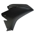 RIGHT SIDE PANEL "PIAGGIO GENUINE PART" APRILIA 50-125 RS 2011> MATT BLACK DIABLO  -B04346800XN6-