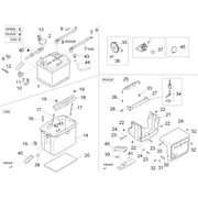 Relais - Batterie - Avertisseur sonore