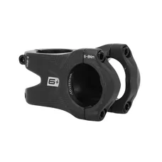 STEM FOR ROAD BIKE/MTB- ERGOTEC BASS 40° BLACK/ALUMINIUM Ø 31.8  Lg 45mm - For fork Ø1"1/8 (APPROVED LEVEL 6)