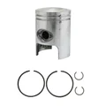 PISTON  "PIAGGIO GENUINE PART" 50 ZIP 1996>, TYPHOON 1996>, FLY 2 stroke 2005>, LIBERTY 2 stroke 1998>, NRG 1998>, VESPA LX 2 stroke, VESPA-S 2 stroke 2007>/GILERA 50 RUNNER, STALKER/APRILIA 50 SR 2012> CAT-3(O)  -4878020003-