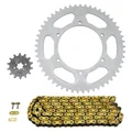 CHAIN AND SPROCKET KIT FOR DERBI 50 GPR RACING 2004>2005, 50 GPR 2004>2005  420  14x53  (Ø SPROCKET 108/123/6.5)  -AFAM-