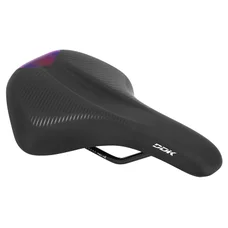 SELLE NEWTON CITY SHINY BLACK STRIPES EFFET OIL NOIR 247x168mm