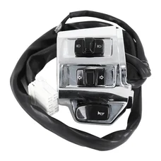 COMMODO/COMMUTATEUR GAUCHE CHROME BRILLANT ORIGINE PIAGGIO 125 VESPA PRIMAVERA, SPRINT 2016>  1D002469-