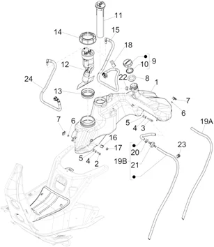 Réservoir carburant