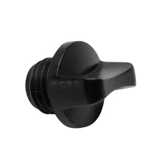 BOUCHON D'HUILE 50 A BOITE ADAPTABLE MINARELLI 50 AM6/MBK 50 X-POWER, X-LIMIT/YAMAHA 50 TZR, DTR/PEUGEOT 50 XPS, XR6/RIEJU 50 RS1, SMX/BETA 50 RR/APRILIA 50 RS / GENERIC 50 TRIGGER   NOIR  -P2R-