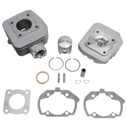 HAUT MOTEUR SCOOT ADAPTABLE PEUGEOT 50 LUDIX ONE-TREND-SNAKE-CLASSIC, VIVACITY 2T 2008>, KISBEE 2T 2013>  -ALU NIKASIL AIRSAL T6-