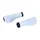 POIGNEE CITY HERRMANS NUCORE TOWN ERGONOMIQUE AVEC LOCK-ON BLEU CLAIR L 130 mm DIAM 22 mm  (PAIRE SUR CARTE)