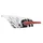 AUTOCOLLANT/STICKER/DECOR AILE ARRIERE GAUCHE ORIGINE PIAGGIO 50 TYPHOON 2018> POUR VEHICULE NOIR 85/B  -2H002553000A1-