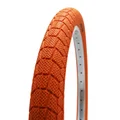 TYRE FOR BMX BIKE- 20 x 1.95 KENDA SLICK ORANGE -RIGID-(50-406)