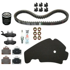 KIT ENTRETIEN MAXISCOOTER ORIGINE PIAGGIO 300 MP3 ABS 2014>, 300 YOURBAN 2011>2018 (AVEC PLAQUETTES DE FREIN)  -1R000377-