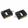 PEDALE CITY NEWTON PLIANTE FULL ALU NOIR/NOIR 9/16 ROULEMENT DU (PAIRE SUR CARTE)