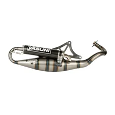 POT SCOOT YASUNI R VERNI POUR MBK 50 NITRO, OVETTO/YAMAHA 50 AEROX, NEOS/MALAGUTI 50 F12/APRILIA 50 SR  (SILENCIEUX CARBONE)  -TUB902C-
