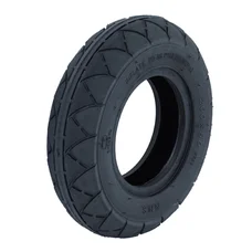 PNEU TROTTINETTE TUBETYPE 200 X 50 NOIR (DIAMETRE INTERIEUR 94mm) (KUGOO S1/S3 - RAZOR E100/E125/E200)