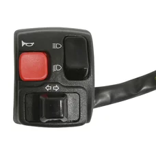 HANDLEBAR SWITCH FOR MBK 50 BOOSTER 2000>, NG 2000> STUNT 2000>/YAMAHA 50 BWS 2000>, BW BUMP 2000>, SLIDER 2000>  -LEFT-  -DOMINO-