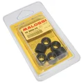 VARIATOR ROLLERS FOR SCOOT MALOSSI 17X12  8,0g  (x6)  FOR SUZUKI 50 KATANA1997>1999/APRILIA 50 SCARABEO, SR DI-TECH 1998>2004/DERBI 50 ATLANTIS