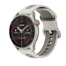 MONTRE GPS / COMPTEUR IGPSPORT LW10 ARGENT TITANE- CALORIES / FREQUENCE CARDIAQUE / SOMMEIL / NOTIFICATIONS ET PLUS DE 45 ALGORITHMES SANTE