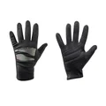 ADULT WINTER CYCLING GLOVE- LONG GIST CONFORT-WATERPROOF INSERT- SUPER ROUBAIX BLACK S (PAIR) -5495